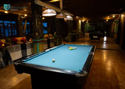 Pool Table. oasis bay party cruise
